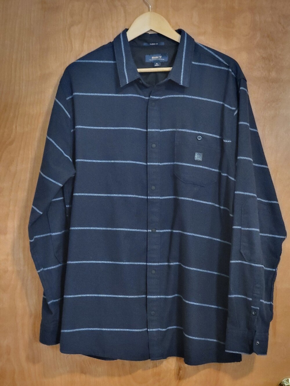 The Roark Nordsman Light Men's L/S Organic Cotton Flannel
